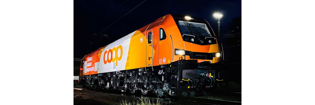 Sudexpress Euro9000 - Sudexpress Elektrolokomotive Euro9000 RailCare COOP
