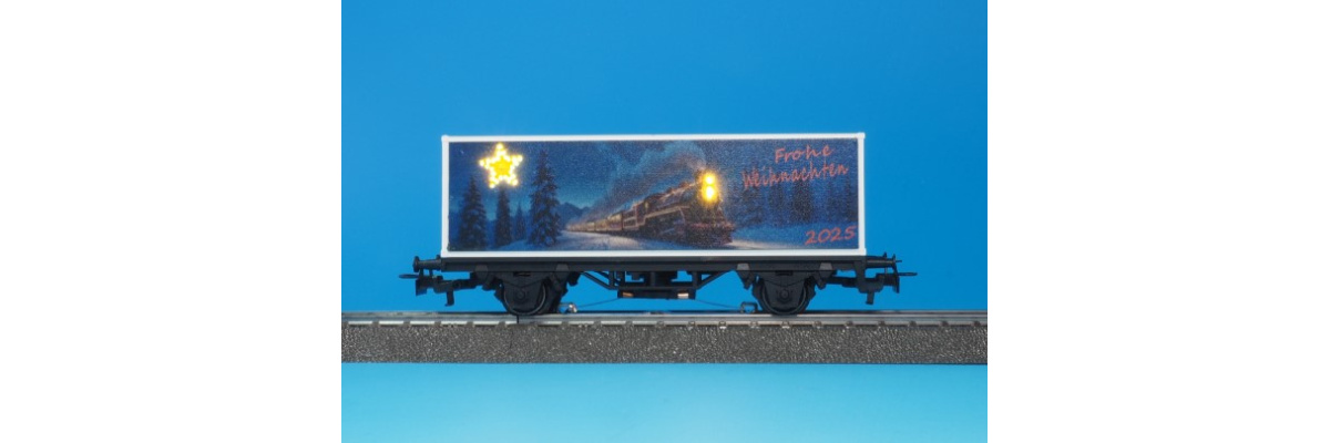 CdB Containerwagen beleuchtet - 