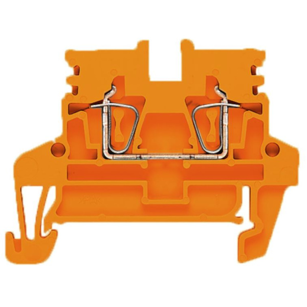 Reihenklemme ZDU 2.5N/2AN, orange 2-fach