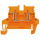 Reihenklemme ZDU 2.5N/2AN, orange 2-fach