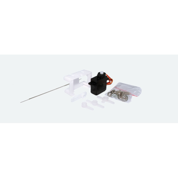 ESU Servoantrieb, Pr&auml;zisions-Miniaturservo, Microcontrollergesteuert mit Kunststoffgetriebe, mit Befestigungsmaterial