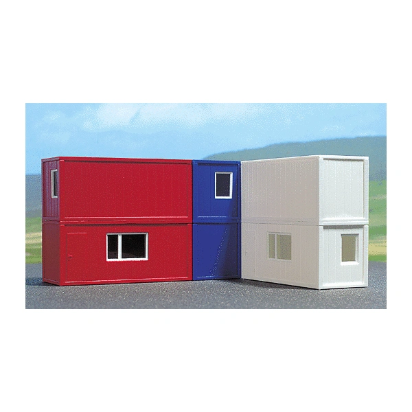 BUSCH H0 Container-Set, 6 St&uuml;ck