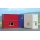 BUSCH H0 Container-Set, 6 St&uuml;ck