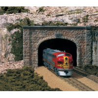 Woodland scenics Tunnelportal 2-gleisig, Stein...