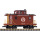 PIKO G DC G&uuml;terzugbegleitwagen der PRR (Pennsylvania Railroad)