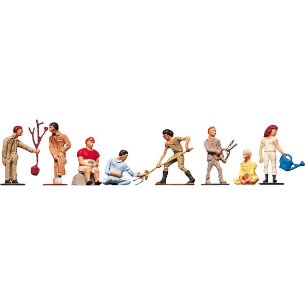 Faller H0 Set Figuren "Gartenarbeiter"