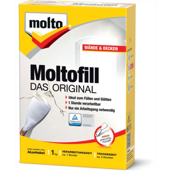 Moltofill Spachtelmasse innen, 1kg