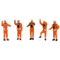 Schuco H0 VW T5 Bus VW T5 Kasten + 5er-Set Figuren DB Notfallmanagement, MHI 1:87