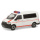 Schuco H0 VW T5 Bus VW T5 Kasten + 5er-Set Figuren DB Notfallmanagement, MHI 1:87