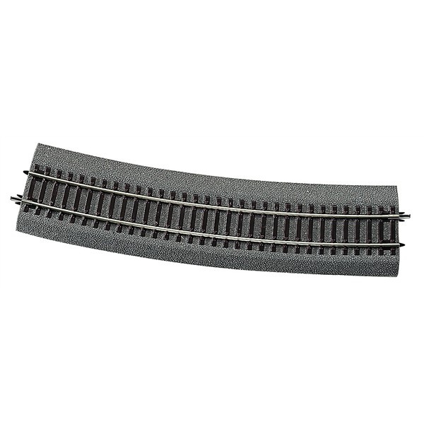 Roco H0 Bettungsgleis Roco Line Gebogenes Gleis R10, 15&deg;