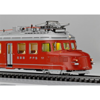 Trix H0 DC Triebwagen RAe 4/8 1021 "Churchill-Pfeil", digital mit Sound