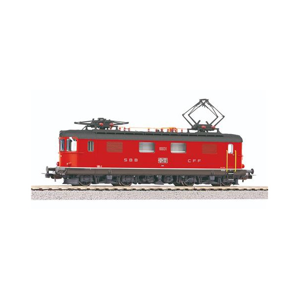 PIKO H0 DC Elektrolokomotive Re 4/4 I 10031, 2. Serie, SBB, rot, analog