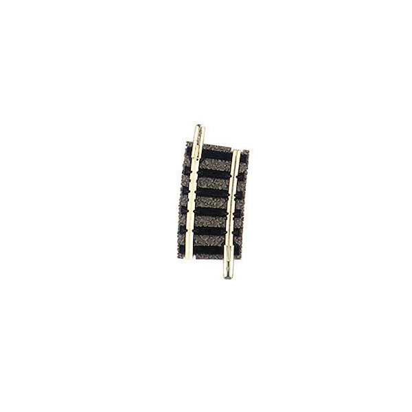 Fleischmann N Gebogenes Gleis R2, 7,5&deg; mit Schotterbett