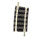 Fleischmann N Gebogenes Gleis R2, 7,5&deg; mit Schotterbett