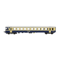 ESU H0 DC Steuerwagen Bt 951, BLS, blau/beige, Omega-Logo, Ep. VI