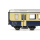 ESU H0 DC Steuerwagen Bt 951, BLS, blau/beige, Omega-Logo, Ep. VI