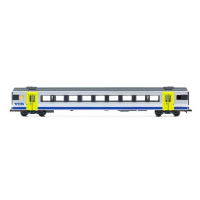 Liliput H0 DC Personenwagen-Set EW III BLS, Omega-Logo, 4-teilig