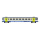 Liliput H0 DC Personenwagen-Set EW III BLS, Omega-Logo, 4-teilig