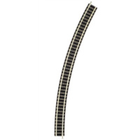 Fleischmann N Gebogenes Gleis R4, 30&deg; mit Schotterbett