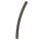 Fleischmann N Gebogenes Gleis R4, 30&deg; mit Schotterbett
