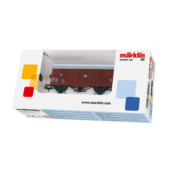 M&auml;rklin H0 AC Gedeckter G&uuml;terwagen, DB, mit Schlusslicht