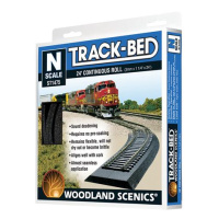 Woodland Scenics N Gleisbett Schaumstoff, schwarz