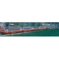 L.S. Models H0 AC Zugset Swiss Express Airport EW III,...