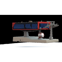 J&auml;gerndorfer H0 Seilbahn mit 6 Gondeln Omega V rot/schwarz