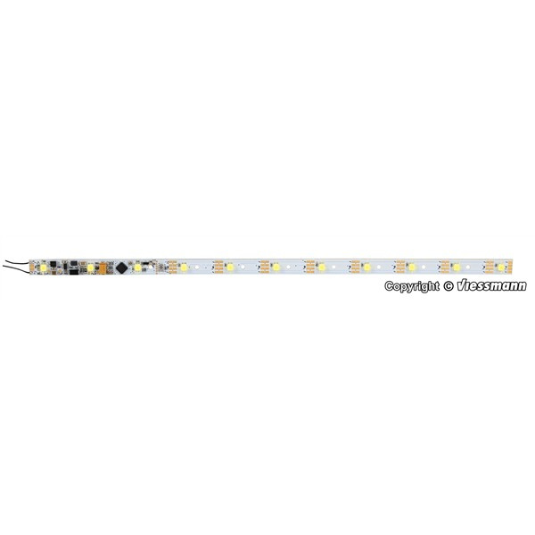 Viessmann H0 Wageninnenbeleuchtung, 11 LEDs, warmweiss, Decoder MM/DCC