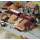 BUSCH H0 Kopfsteinpflaster Strasse 8cm x 100cm