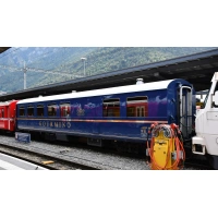 KATO N DC Speisewagen WR 3811 "Gourmino", RhB,...