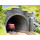 NOCH H0 Tunnelwand gerade, grau, 2 St&uuml;ck, 100mm lang