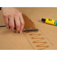 NOCH H0 Strassenfolie Platz Kopfsteinplaster - Bsetzstei, 155 x 210mm