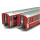 KATO N Zugpackung Einheitswagen I, RhB, 4 Wagen, Grundset