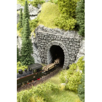 NOCH H0m Tunnelportal zweigleisig, Schmalspurgleis