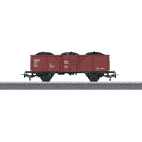 M&auml;rklin H0 AC Start up - Offener G&uuml;terwagen, braun, Beladung Steinkohle