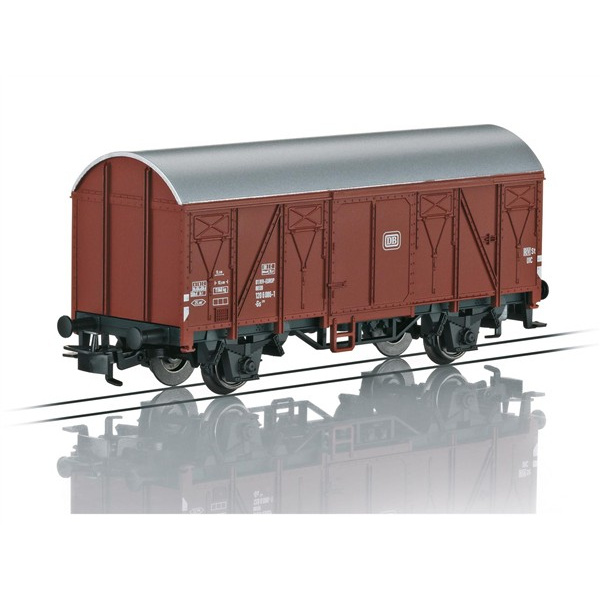 M&auml;rklin H0 AC Start up - Gedeckter G&uuml;terwagen, braun