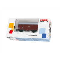 M&auml;rklin H0 AC Start up - Gedeckter G&uuml;terwagen, braun