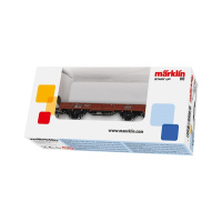 M&auml;rklin H0 AC Start up - Niederbordwagen, braun
