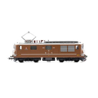 Rivarossi H0 AC Elektrolokomotive Re 4/4 195 "Unterseen" BLS, braun, digital mit Sound