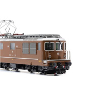 Rivarossi H0 AC Elektrolokomotive Re 4/4 195 "Unterseen" BLS, braun, digital mit Sound