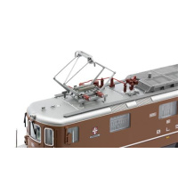 Rivarossi H0 AC Elektrolokomotive Re 4/4 195 "Unterseen" BLS, braun, digital mit Sound