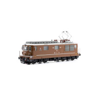 Rivarossi H0 AC Elektrolokomotive Re 4/4 195 "Unterseen" BLS, braun, digital mit Sound