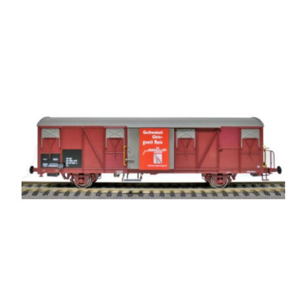 Exact Train H0 DC G&uuml;terwagen SBB Gbs 23 85 150 0 046-7  M&uuml;ller Gleisbau