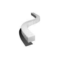 Woodland Scenics Gleistrasse 1" (2.54 cm) hoch, 4...