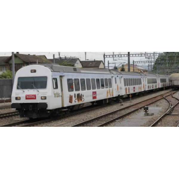 L.S. Models H0 DC Zugset Kambly, EW III, BLS, 6-teilig, Innenbeleuchtung