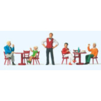 Preiser H0 Figuren, Im Bistro