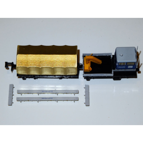 Eichhorn Modellbau N DC Plane &ndash; Haube &ndash; Ballast zu Robel von Hobbytrain