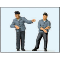Preiser G Figuren, Lokf&uuml;hrer und Heizer