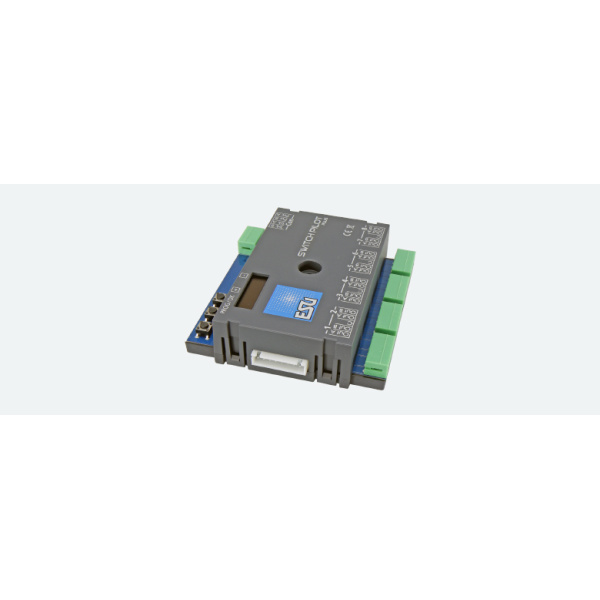 ESU SwitchPilot 3 Plus, 8-fach Magnetartikeldecoder, DCC/MM, OLED, updatef&auml;hig